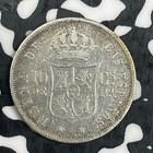 1868 Spanish Philippines 10 Centavos Lot c8923 Silver 