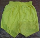 Vintage Nos 70 s Dodger Gym Running Shorts Youth Small Yellow  2 