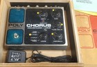 Vtg Electro Harmonix Poly Chorus Flanger Guitar Pedals With Box Adapter