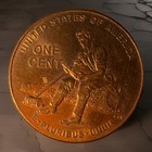 2009 Bicentennial Penny  Formative Years  No Mint Mark  Off Centered  Rare