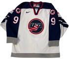 Mike Modano 1998 Nagano Olympics Team Usa Nike Authentic Jersey Size 52