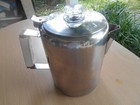 Vtg   Stainless Steel Coletti Bozeman 9 Cup Coffee Pot Stove Top Percolator
