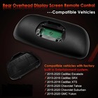 Dvd Entertainment Remote Control Fit 2013-2020 Chevy Suburban Gmc Yukon Cadillac