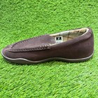 Kuru Loft Mens Size 8 5 Brown Casual Walking Moccasin Slip-on Slippers Shoes
