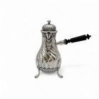          Antique French Silver Chocolate Pot Or Coffee Pot  19th Century