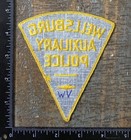 Vintage Wellsburg Auxiliary Police West Virginia Shoulder Patch