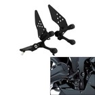 Front Foot Pegs Footrest Bracket Set For Kawasaki Ninja Zx6r 2009-23 Zx636 13-23