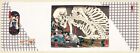 Japanese Cotton Tenugui Tapestry Hand Towel Bento Kuniyoshi Ukiyoe Skull Dokuro