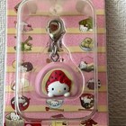 Rare Hello Kitty Japanese Sweets Vintage Keychain Zipper Mascot Sanrio  651