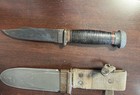 Wwii Ww2 Usn Navy Mark Mk 1 Utility Knife Rh Pal 35   Nord 4723 Bm Co  Scabbard