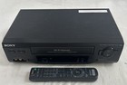 Sony Slv-n51 Vcr Video Cassette Recorder Player 4-head Hi-fi     With Remote