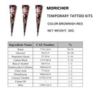 Temporary Tattoo Kits 3 Henna Tattoo Cones 101 Stencils Semi Permanent Tattoo Ma