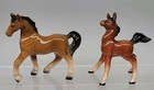 Lot Of 9 Vintage Ceramic Horses Made In Japan 