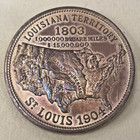 1904 Louisiana Purchase Exposition So-called Dollar Souvenir St  Louis