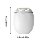 Electric Nail Clipper Usb Rechargeable Fingernail Cutter With Led Nail Trimmer