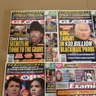 Lot Of 15 National Examiner Magazines  Globe And Enquirer Mixed Magazine Lot