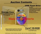 Orchids Of The World Corel Royalty-free Stock Photo Cd-rom Disk   Usb