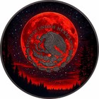 2024 Mexico Libertad Blood Moon Rising Edition 1 Oz Silver Coin
