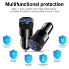 Dual Usb Car Charger Adapter Fast Charging 2 Port For Iphone Samsung Galaxy