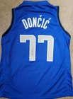 Luca Doncic Signed Autographed Dallas Mavericks Custom Jersey With Coa