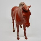 Vintage Marx Plastic Horse Pancho Pony 9  Johnny West Chestnut Western Figure