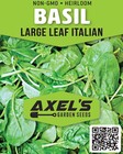 Italian Leaf Basil Seeds   Non-gmo   Heirloom   Fresh Garden Seeds