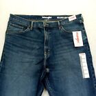 Wrangler Relaxed Fit Boot Jeans Mens 38x32 Cotton Blend Dark Nwt