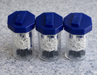 Lot Of 3 Alcon Clear Care Aosept Lens Cases W  Neutralizing Discs     New