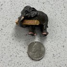 Thailand Elephant Carrying Log 3d Carved Travel Souvenir Fridge Magnet  52865