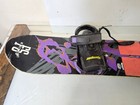 Vintage 1990s Kemper 153cm Freestyle Snowboard W Original Bindings Clean