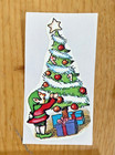Vintage 80s Sticker Lot  Restored Christmas North Pole Holiday Stickers  read 