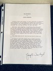 First Day Cover  fdc  From Usps Signed By Joseph Wambaugh   Extra Signed Page