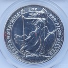 2 Pounds 2014 Britannia Mule W  Lunar Obv   Error  Great Britain Pcgs Ms68