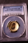 2019 W Pcgs Pr70 Dcam Gold Apollo 11 50th Anniv   5