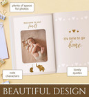 Babys First Year Book Baby Memory Book Boy Girl Baby Photo Album Minimalist Warm