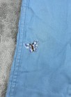Vintage 70s Rustler Girls Butterfly Embroidered Jeans Blue Size 8 Slim  20x21 