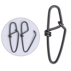 50pcs Fishing Snap Fishing Clips Fast Crankbait Snaps Fishing Lures Connectors S