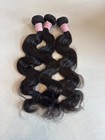 Premium Brazilian Human Hair Bundle - 20  Body Wave - Natural Black - 100g