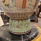 Large Rare Antique Chinese Porcelain Famille Rose Vase 21 5    Tall