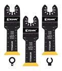 Ezarc Titanium Oscillating Multitool Blades Extra-long Reach For Dewalt Fein Us