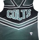 3 Pc Cheerleader Uniform Outfit Halloween Costume Adult 36   Top 26 Skirt Colts