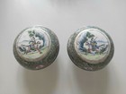 Old Collection Of Blue And White Chinese Porcelain Vase