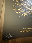 Miles Tsang Metallica Foil Poster M72 Tour  2025 Signed Artist Proof  5 25 Rare