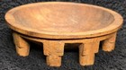 5  Vintage Kava Bowl Tanoa 8 Legs Hand Carved Wood Polynesian Tribal Art