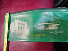 Vintage Old National Bank Of Centralia  Deposit Cash  Money Bag  Zipper Illinois