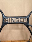 Antique Singer Treadle Sewing Machine Cast Iron Base Vintage Stand Table Frame