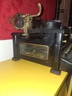 Antique 1920   s Royal Manual Black Typewriter Model 10 Double Beveled Glass Sides