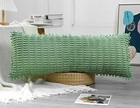  Extra Long Lumbar Pillow Cover 14x36 36  X 14   pack Of 1  Sage Green