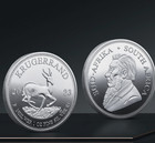 2023 South Africa 1 Oz  999 Fine Silver Krugerrand Coin Bu In Stock