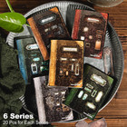 120pcs Vintage Frame Scrapbook Stickers  Antique Label Ephemera For Scrapbooking